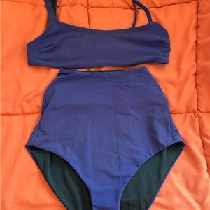 Alix Blue Bikini Set